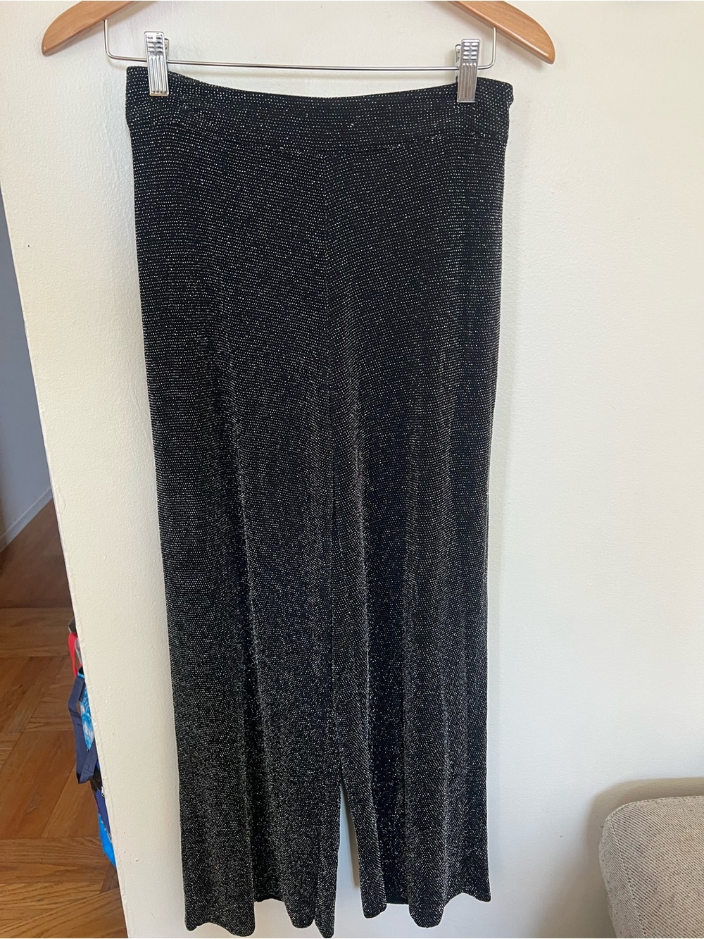 Guess Sparkle Pants Black